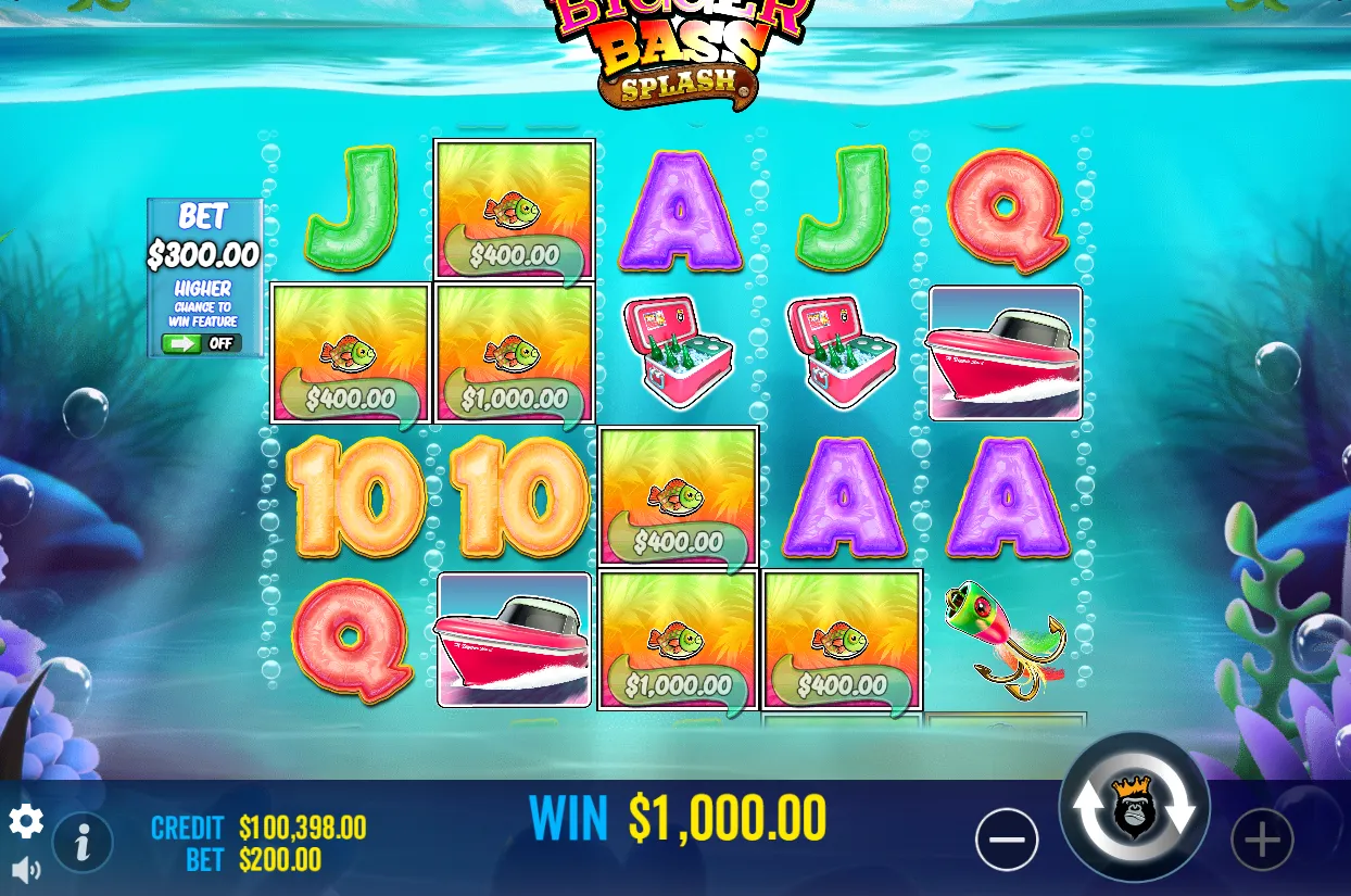 Bigger Bass Splash demo